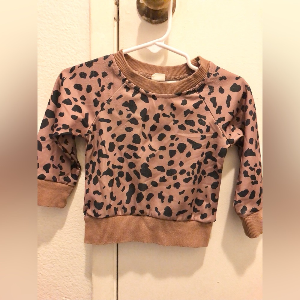 Boutique Leopard Print Top